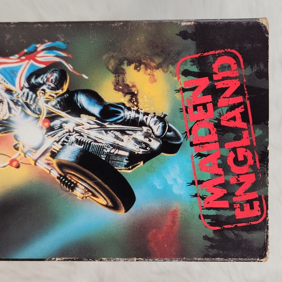 Iron Maiden: Maiden England 1989 VHS Rare out of print - Picture 4 of 13